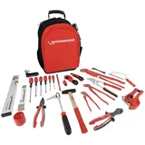 Rothenberger Profi-Werkzeugset 34-tlg. - Rucksack für Heizung, Sanitär, Klima