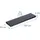 Relaxdays Wandregal 100 x 4 x 23 cm Schwarz