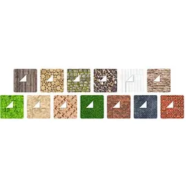 Folia Motivblock Struktur farbsortiert 80/270 g/qm 26 St.