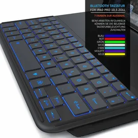 Aplic Tablet-Tastatur für iPad Pro 10,5" Schwarz