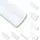 MDEKOR Deckenleiste Styropor Weiss 50 St. 30 x 30 cm