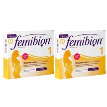 Procter & Gamble Femibion 1 Frühschwangerschaft Tabletten 2 x 28 St.