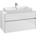 Waschtischunterschrank C02000DH 100x54,8x50cm, Waschtisch mittig, Glossy White