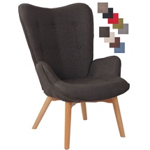 CLP Lounger Durham Stoff dunkelgrau