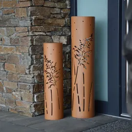 UNUS UNUS® Solarleuchte Garten, wetterfest, Außenbereich, klein 1er Set Pampasgras - Braun