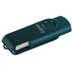 Hama USB-Stick »Rotate« 64 GB blau, 6.6x1.8x0.8 cm