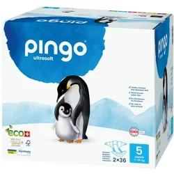 BIO Windeln Junior Jumbo 12-25 kg Pingui 72 St