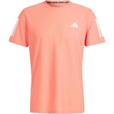 adidas Men's Own The Run Tee T-Shirt, Preloved Scarlet, XXL
