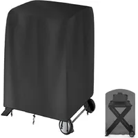 bruwaa Grillabdeckung 71 x 51 x 91 cm Oxford-Tuch schwarz