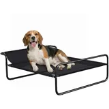 PawHut Hundeliege 91 x 69 cm schwarz