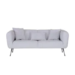 Sofa 2 Sitzer  Adele ¦ grau ¦ Maße (cm): B: 185 H: 75 T: 85