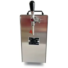 ich-zapfe Jet 30 Bierkoffer, Set mit Holzfass bis 35 l/h