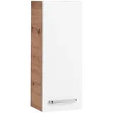 Xora Hängeschrank XO 1200, Weiß, Eiche Artisan, Holzwerkstoff, 2 Fächer, 25x63x20 cm, Made in Germany, hängend, Badezimmer, Badezimmerschränke, Hängeschränke
