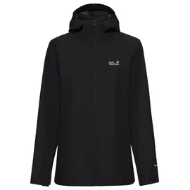 Jack Wolfskin Outrovert Regenjacke Damen Schwarz XL