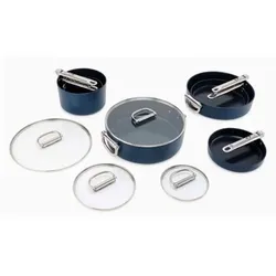 Joseph Joseph Space 6-teilig Kochset, Antihaftbeschichtung