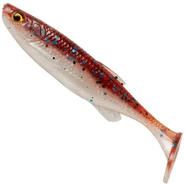 Savage Gear Fat Minnow T-Tail 10,5cm 11g - 5 Gummifische, Farbe:Smelt