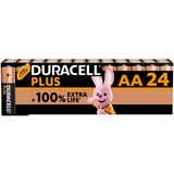 Duracell Plus Power Mignon (AA)-Batterie Alkali-Mangan 1.5V 24St.