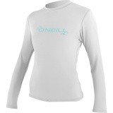 o ́neill wetsuits Basic Skins Sun Langarm-rashguard - White, XS