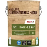 toom 2in1 Holzlasur eichefarben 4 l