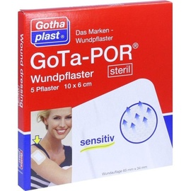 Gothaplast GoTa-POR Wundpflaster steril 100mmx60mm