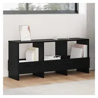 vidaXL Magazinregal 102 x 30 x 45 cm Schwarz