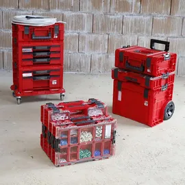 QBRICK SYSTEM PRO 200 MFI Organizer 6 l rot 45,2 x 35,8 x 7,9 cm