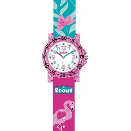 Scout The IT-Collection 280375019 Gehäusefarbe pink Armbandtyp Silikonarmband Armbandfarbe weiß