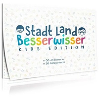 Goods+Gadgets Stadt, Land, Besserwisser Kids Junior Edition für Kinder