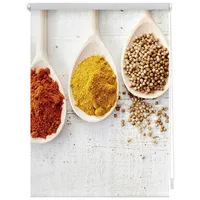 Lichtblick Rollo Klemmfix ohne Bohren, blickdicht, Spices Bunt -