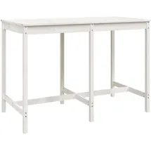 vidaXL Gartentisch 159,5 x 82,5 x 110 cm Weiß