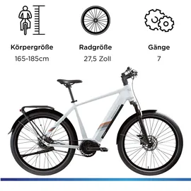 Zündapp X850 2023 27,5 Zoll RH 53 cm Unisex weiß