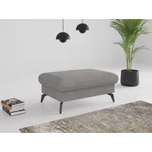 sit&more Stauraumhocker Morris Jubi 103 x 44 x 69 cm Polyester grau