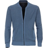 CASAMODA Strickjacke 413706000 (1-tlg) blau 4XL