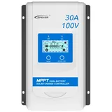 EPEVER® MPPT DuoRacer 30A Laderegler solar charge controller DR3210N für 2 Batterien, 12V/24V auto work, PV 100V (DR3210N)