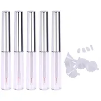 FRCOLOR 5stücke Leere Eyeliner-röhrchen Aus Transparentem Kunststoff Mit Wimpernserum-flaschen Inklusive Trichtern Und Gummieinsätzen Für Eyeliner Augenbrauenserum Und Öle