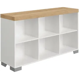 Paidi Regal Kira 135,3 x 76,6 x 37,9 cm Weiß