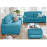 Calia Italia »Gaia, hochwertige Garnitur aus 2-Sitzer & 3-Sitzer im edlen Design«, (Set, 2 tlg.), aus pflegeleichtem Luxus-Microfaser Ginevra Hydro Care