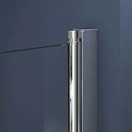 doporro Eck-Duschkabine Eckdusche 70x80x190cm Duschabtrennung ESG-Sicherheitsglas Klarglas inkl. beidseitiger Easy-Clean-Beschichtung Ravenna26 - Transparent