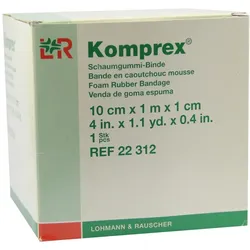 Komprex Schaumgummi Binde 10 cmx1 m Stär 1 St