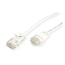 Roline UTP DataCenter Patchkabel Kat.6A (Class EA), LSOH, slim, weiß, 1,5 m