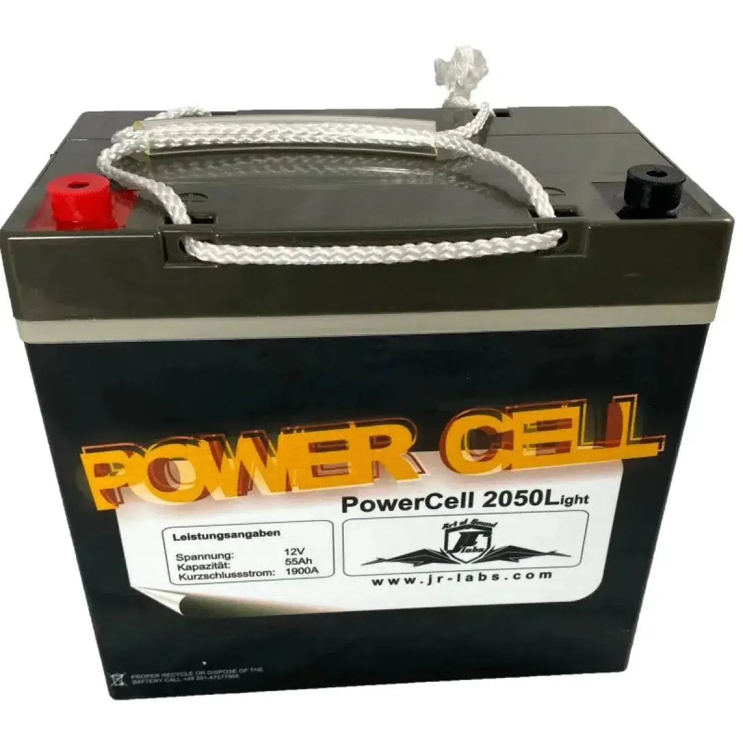 Power Cell 2050L - 55Ah AGM AGM Batterij | Masori