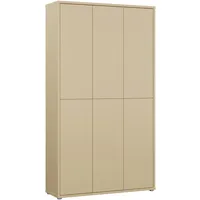 Forte Alice Springs 109,2 x 191,9 x 34,9 cm 6-türig gelb / gelb matt