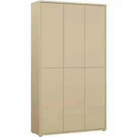 Forte Alice Springs 109,2 x 191,9 x 34,9 cm 6-türig gelb / gelb matt