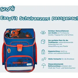 Scooli EasyFit 5-tlg. spider man