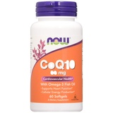 NOW Foods CoQ10 60 mg - Omega-3 60mg with softgels