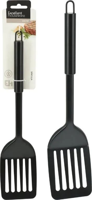 Spatel Edelstahl 33 cm Schwarz