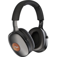 Marley House of Marley EM-JH151-SB Kopfhörer kabellos Kopfband Anrufe/Musik Bluetooth Schwarz