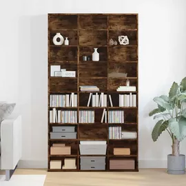 vidaXL CD-Regal 102 x 23 x 177,5 cm Braun