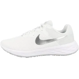 Nike Revolution 6 Next Nature Damen white/pure platinum/metallic silver 37,5