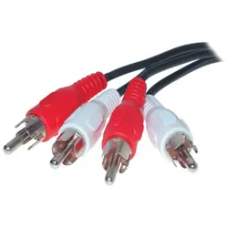 ShiverPeaks BASIC-S 2x RCA - 2x RCA 15m, 2 x RCA, Männlich, 2 x RCA, Männlich, 1